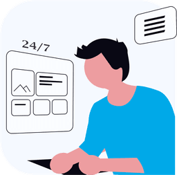 24/7 Technical Support Icon